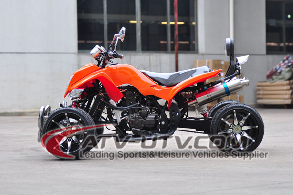 Gas-Powered 4-Stroke 150CC ATV With Rear Disc Brake Mono Shock Swing Arm Quad Bike
